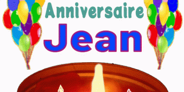Joyeux Anniversaire Jean gif image