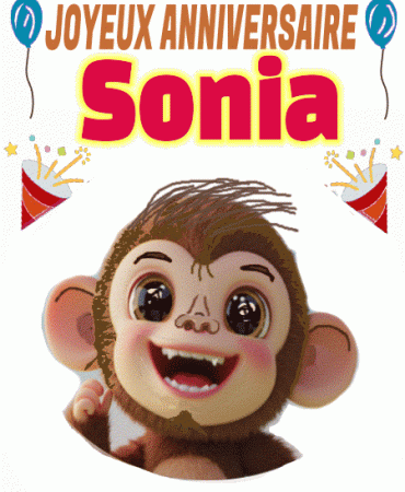 Joyeux anniversaire Sonia gif