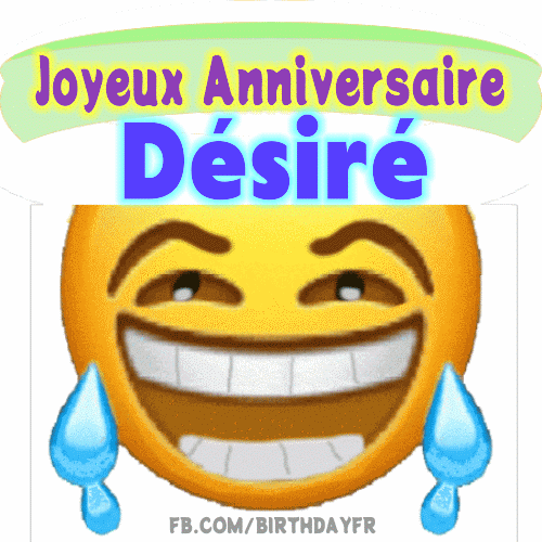 Joyeux Anniversaire Désiré gif