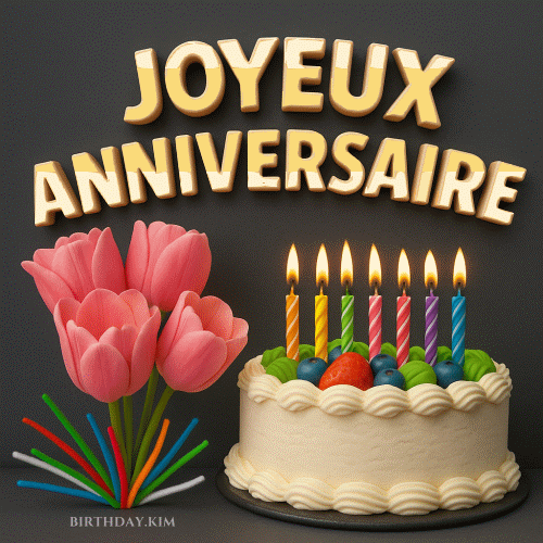 Joyeux Anniversaire Gif