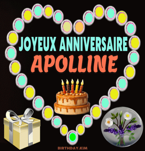Joyeux Anniversaire Apolline Gif