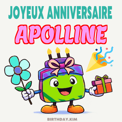 Joyeux Anniversaire Apolline Gif