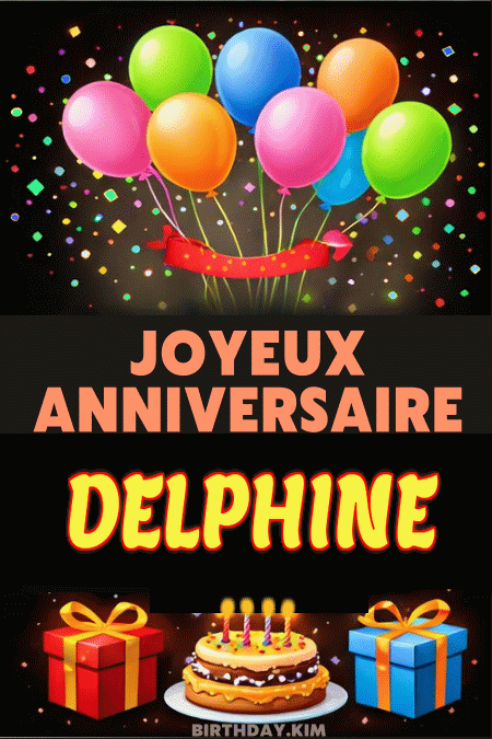 Joyeux Anniversaire Delphine Gif
