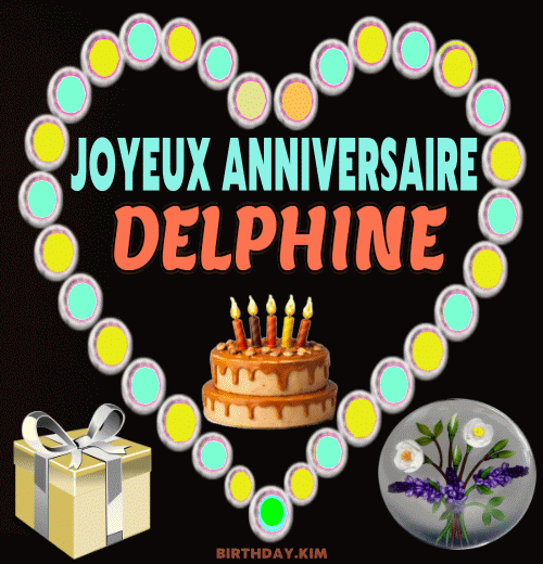 Joyeux Anniversaire Delphine Gif