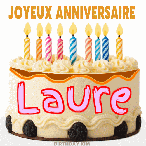 Joyeux Anniversaire Laure Gif
