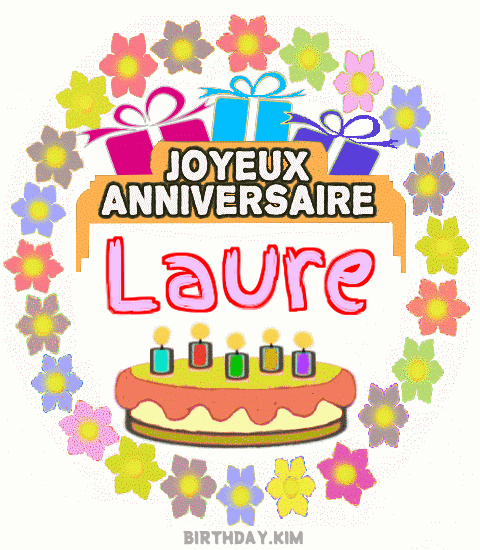 Joyeux Anniversaire Laure Gif