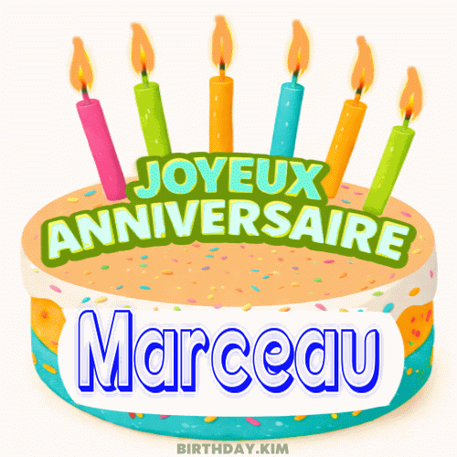 Joyeux Anniversaire Marceau Gif
