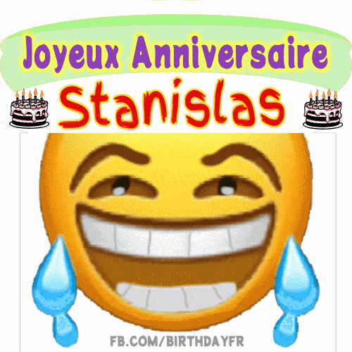 Joyeux Anniversaire Stanislas Gif