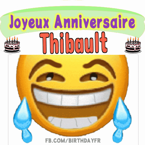 Joyeux Anniversaire Thibault Gif