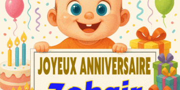 Joyeux Anniversaire Zohair