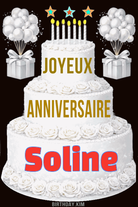 Joyeux Anniversaire Soline gif