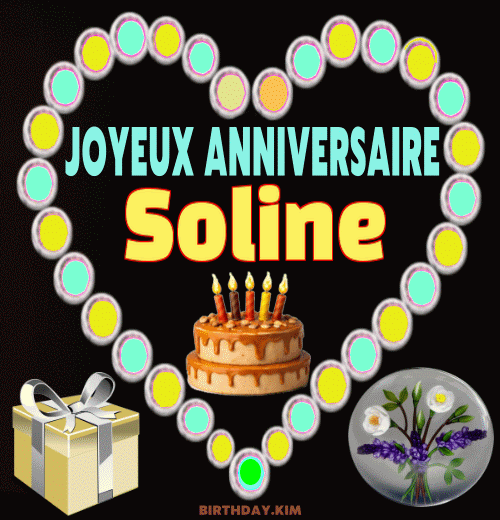 Joyeux Anniversaire Soline gif