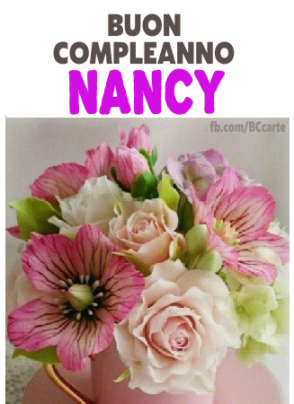 Buon Compleanno Nancy