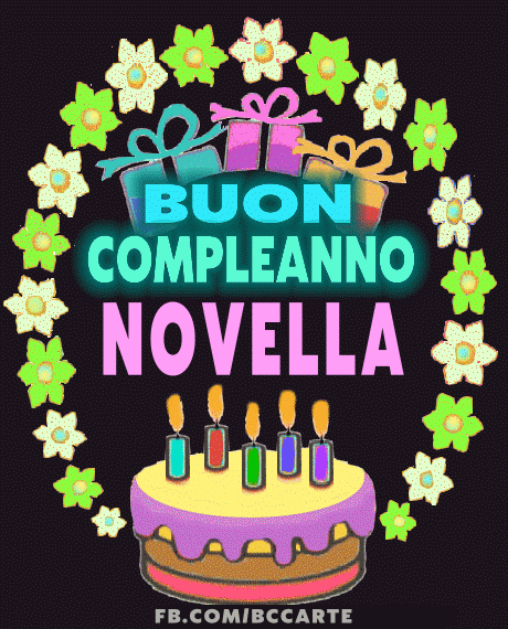 Buon Compleanno Novella
