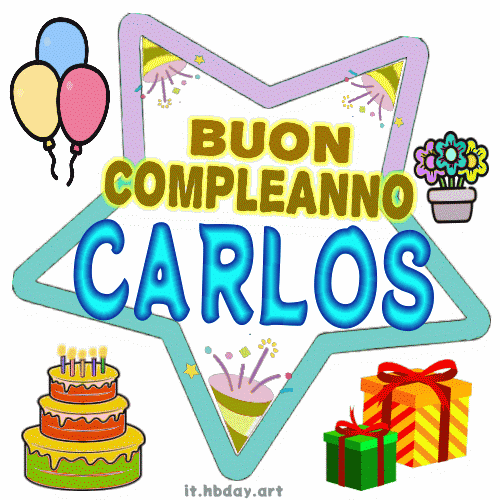 Buon Complanno Carlos