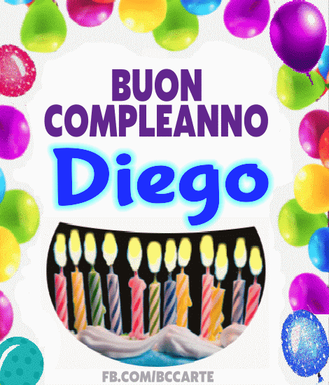 Buon Compleanno Diego