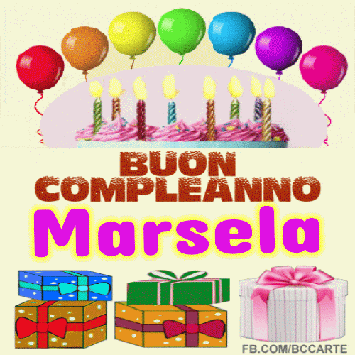 Buon Compleanno Marsela gif