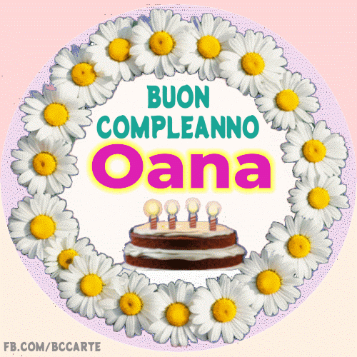 Buon Compleanno Oana gif