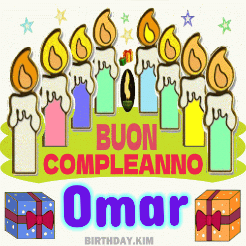 Buon Compleanno Omar gif