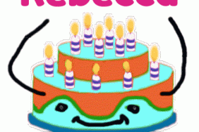 Buon Compleanno Rebecca gif
