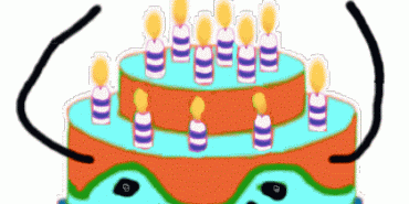 Buon Compleanno Rebecca gif