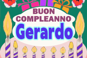 Buon compleanno Gerardo gif