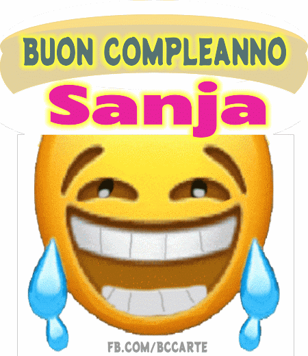Buon compleanno Sanja