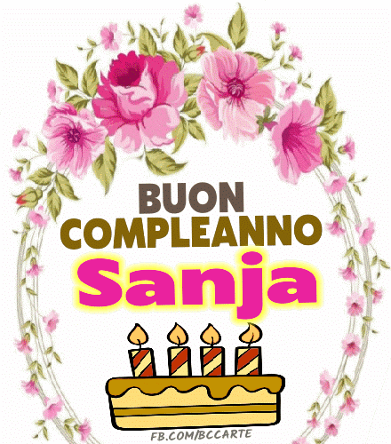 Buon compleanno Sanja gif