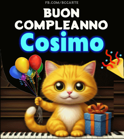 Buon Compleanno Cosimo gif