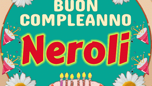 Buon Compleanno Neroli gif