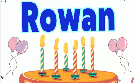 Buon Compleanno Rowan gif