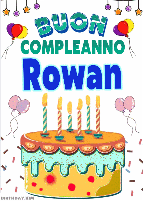 Buon Compleanno Rowan gif