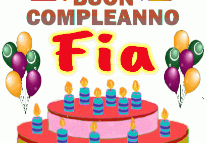 Buon Compleanno Fia gif