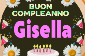 Buon Compleanno Gisella gif