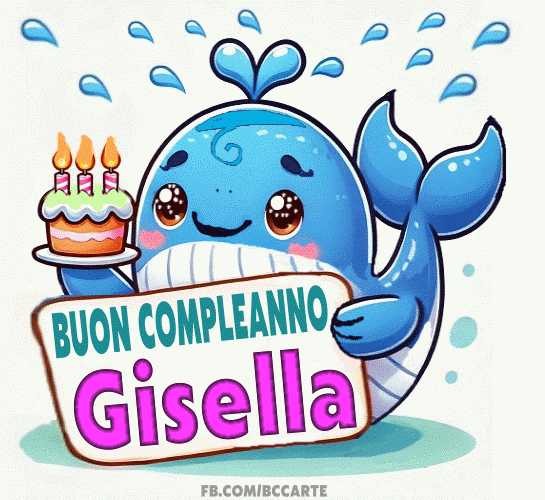 Buon Compleanno Gisella gif