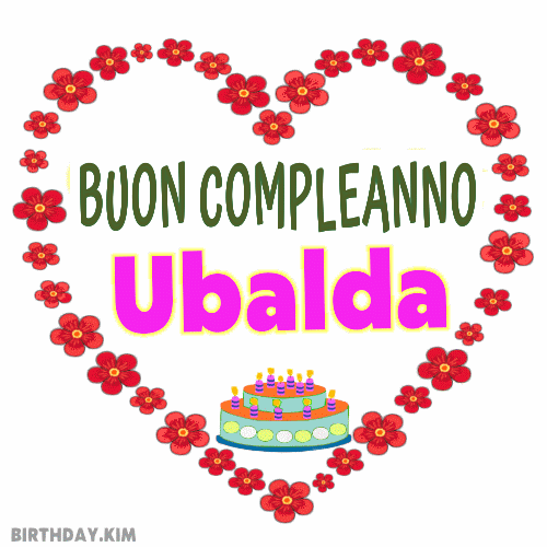 Buon Compleanno Ubalda gif