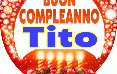 Buon Compleanno Ernesto Gif