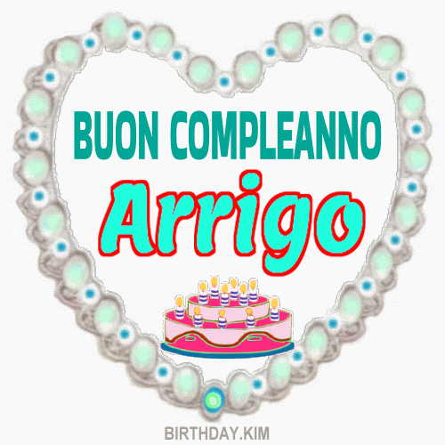 Buon Compleanno Arrigo GIF