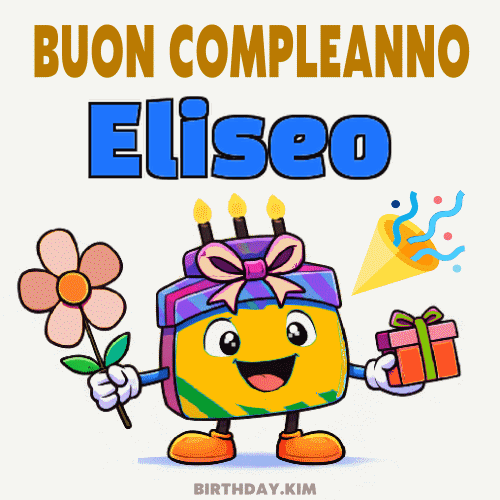 Buon Compleanno Eliseo GIF