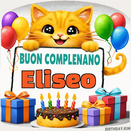 Buon Compleanno Eliseo GIF
