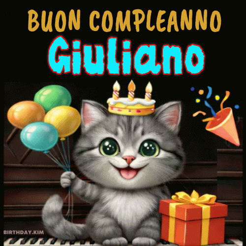 Buon Compleanno Giuliano