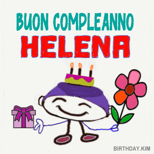 Buon Compleanno Helena GIF