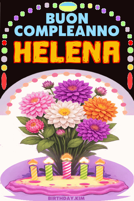 Buon Compleanno Helena GIF
