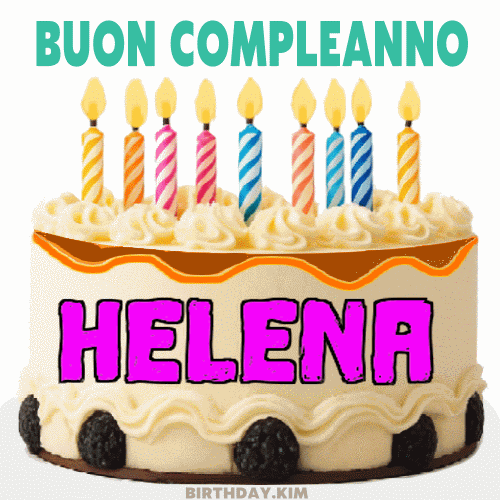 Buon Compleanno Helena GIF