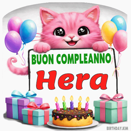 Buon Compleanno Hera GIF