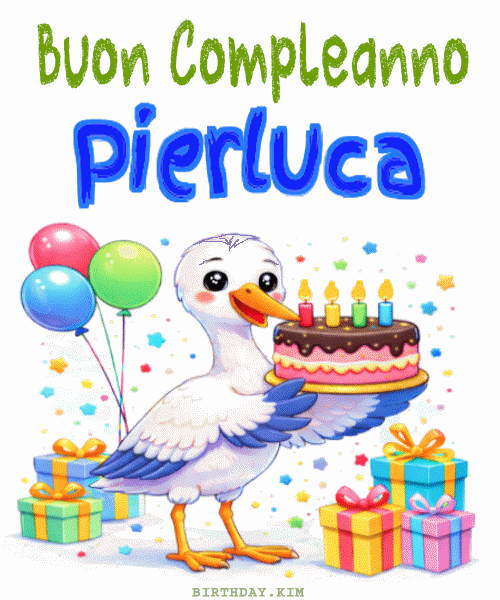Buon Compleanno Pierluca GIF