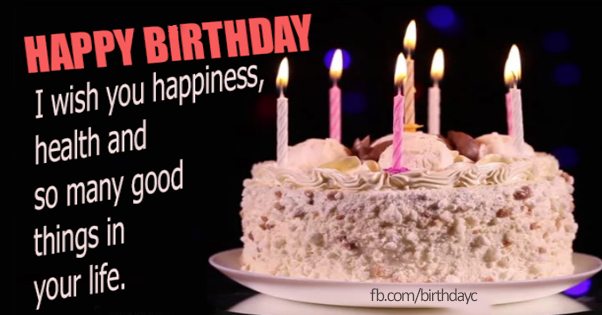 HAPPY BIRTHDAY