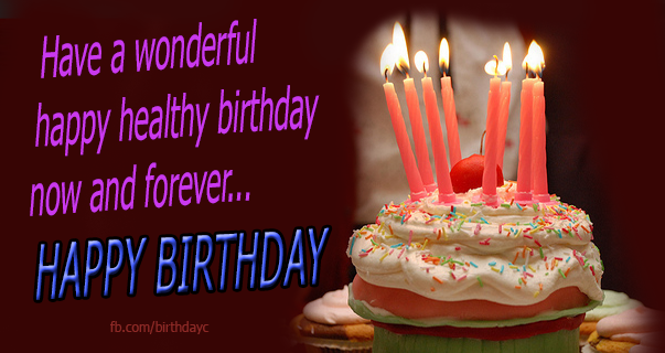 Cake and birthday celebration greeting card