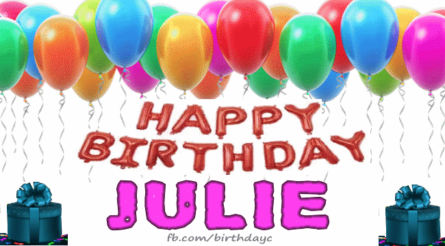 Happy Birthday Julie