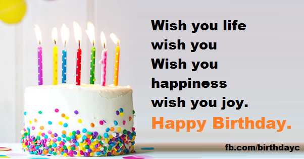 Happy Birthday